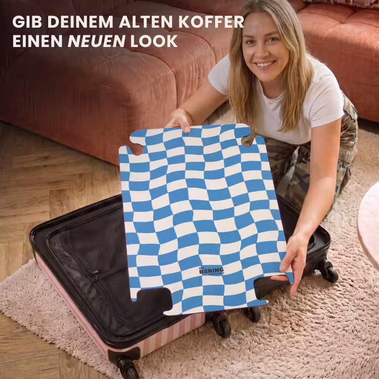 CaseSwap - Gewellt – Muster – Blau — 3