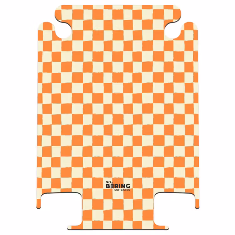 CaseSwap - Schach – Muster – Orange — 1