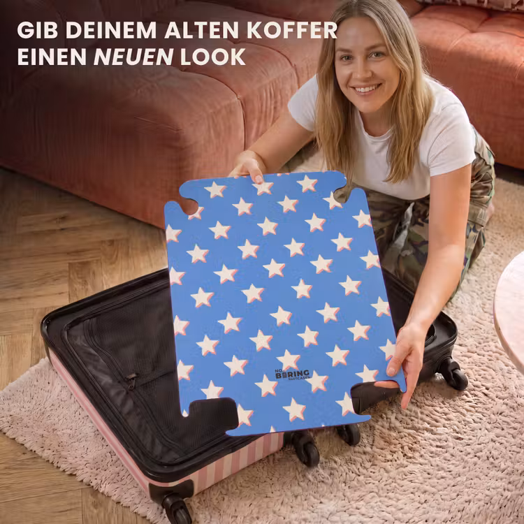 CaseSwap - Sterne – Muster – Blau — 3