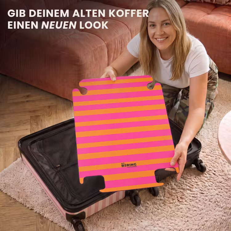 CaseSwap - Streifen – horizontal – rosa — 3