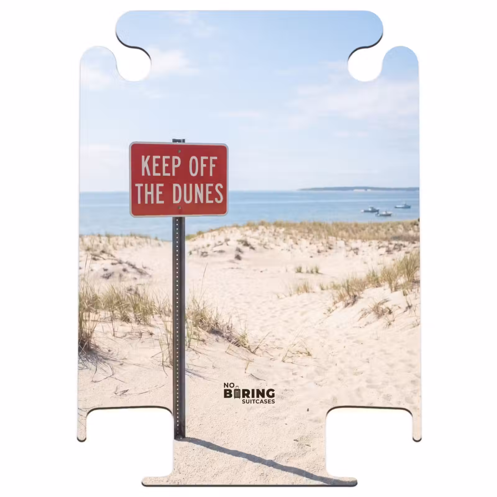 CaseSwap - Düne – Schild – Küste – Landschaft – Rot — 1