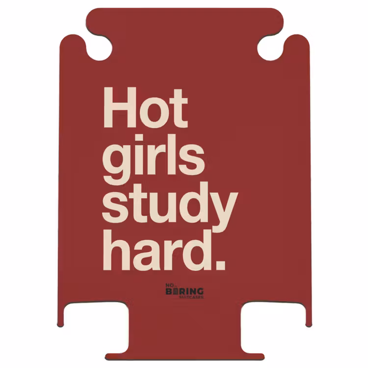 CaseSwap - Text – Studium – Motivation – Modern – Rot — 1