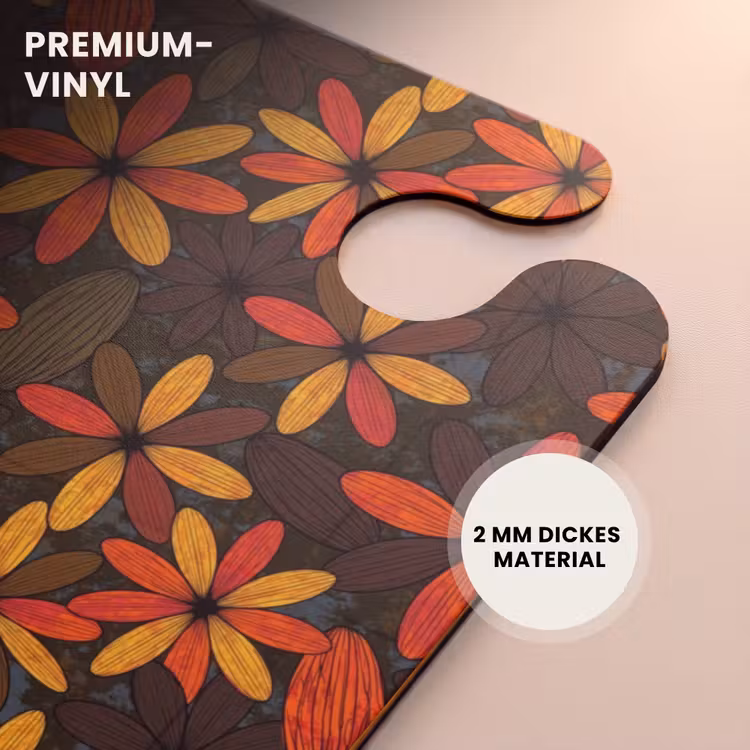 CaseSwap - Orange – Retro – Blumen – Herbst — 6