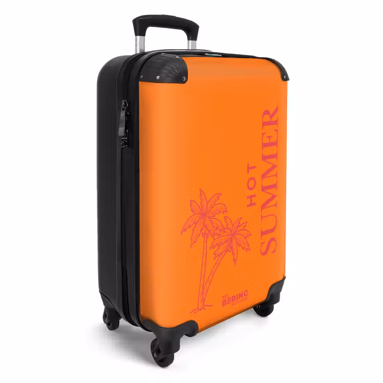 CaseSwap - Palmen – Orange – Rosa — 2