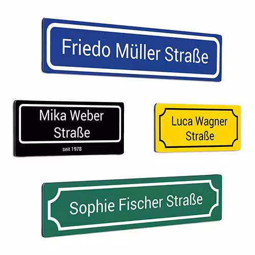 Straßenschild