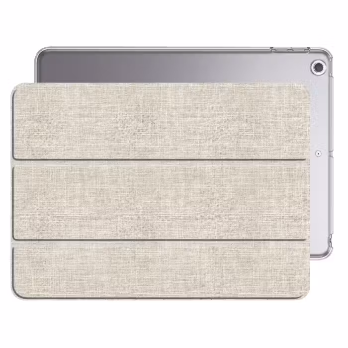 iPad Hülle - Leinen - Textur - Beige