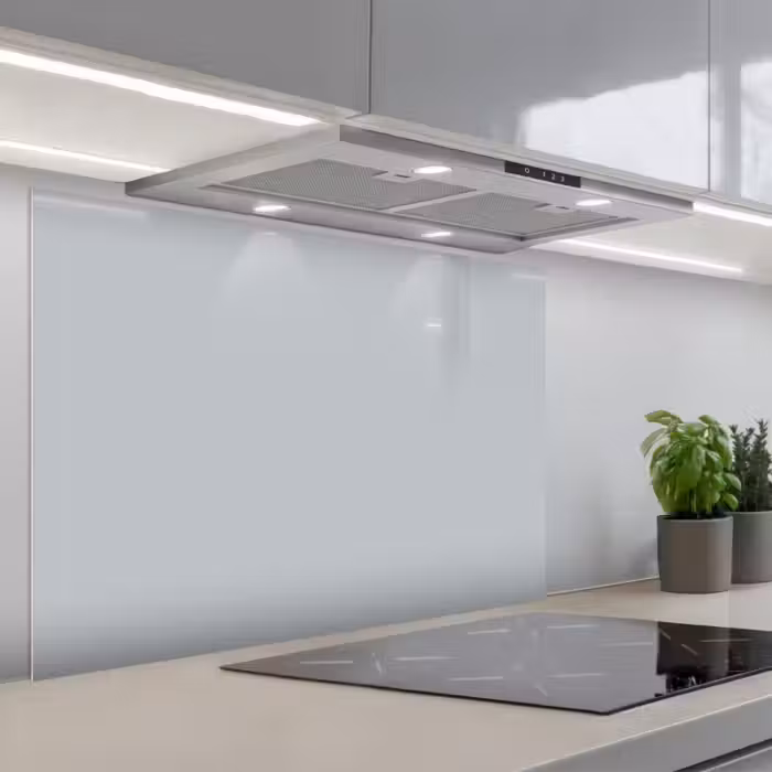 Rückwand der Küche - Interieur - Grau - Hell