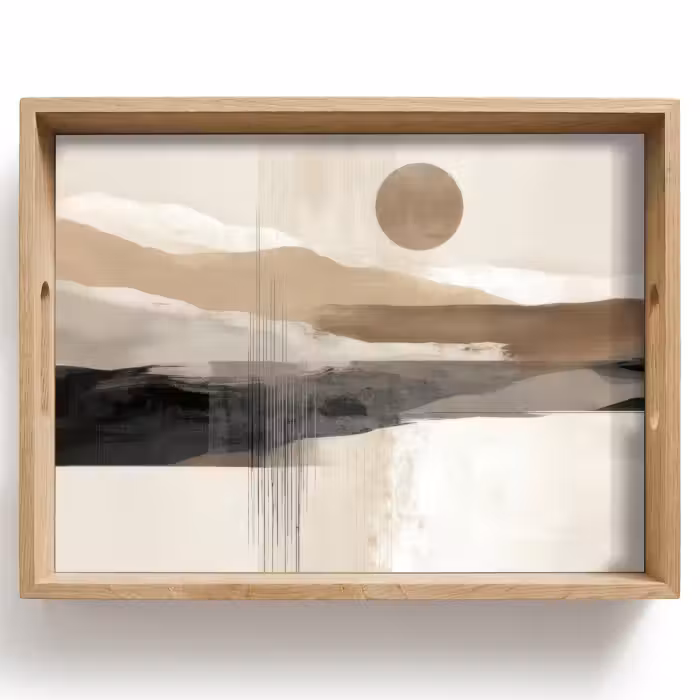 Tablett - Minimalistisch - Landschaft - Dimension