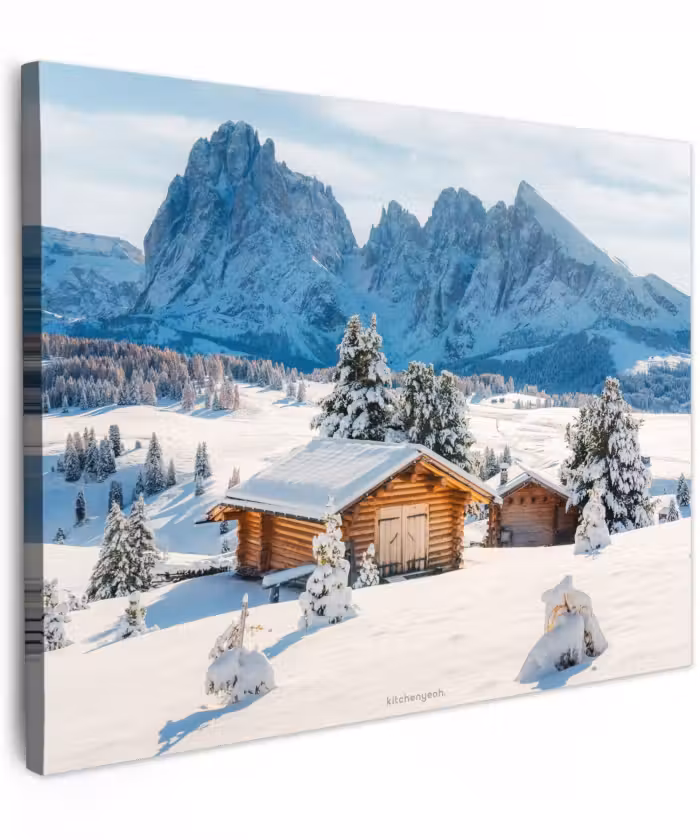 Leinwandbild - Landschaft - Winter - Schnee